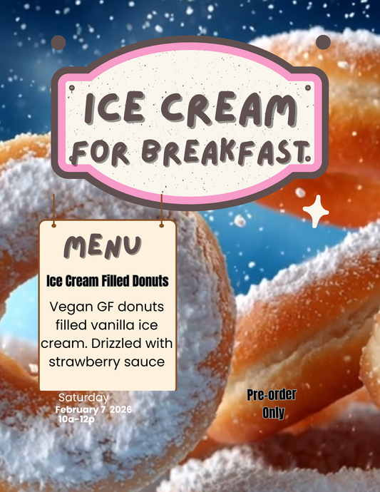 Ice Cream Filled Donuts