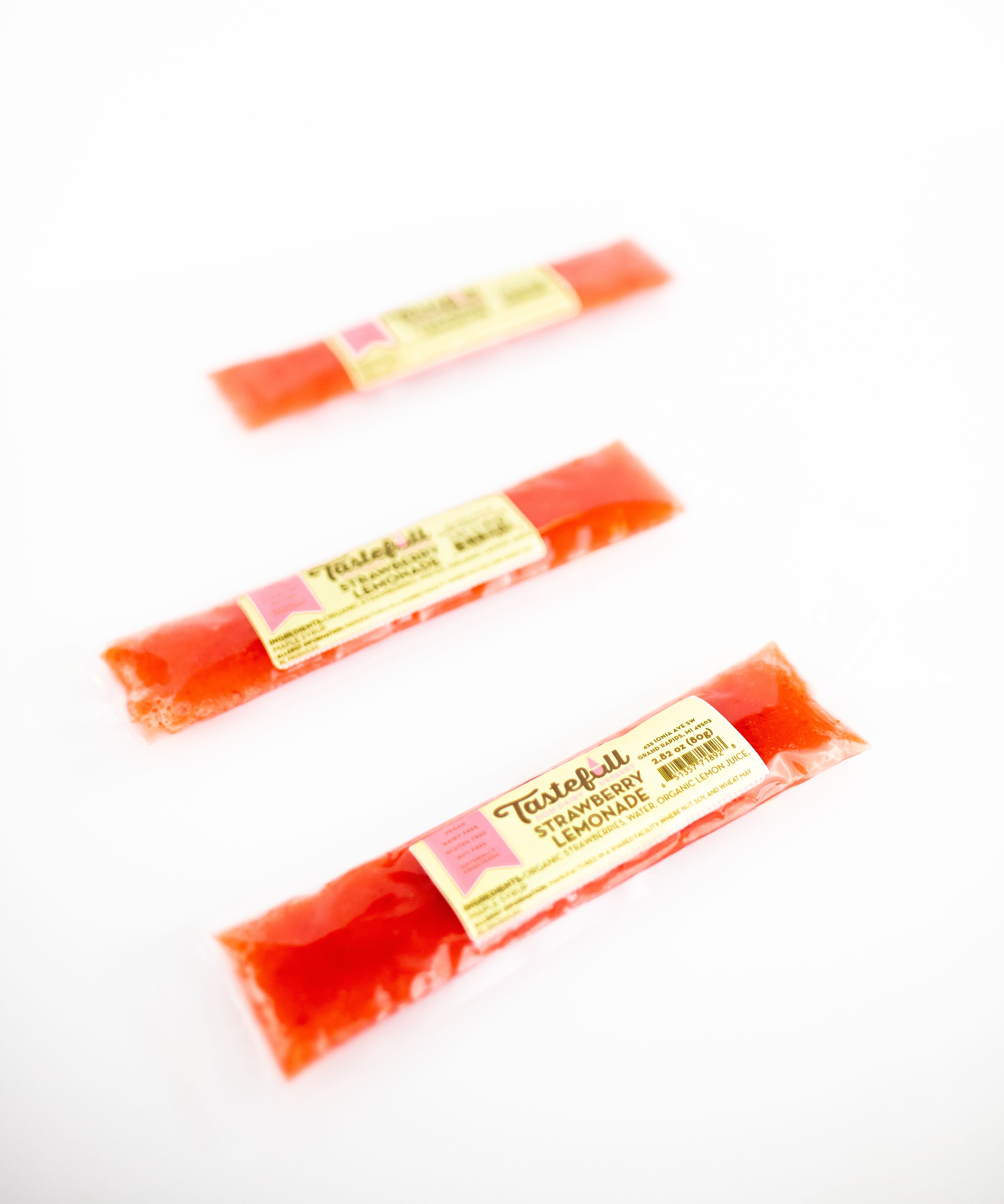 Strawberry Lemonade Freezepops
